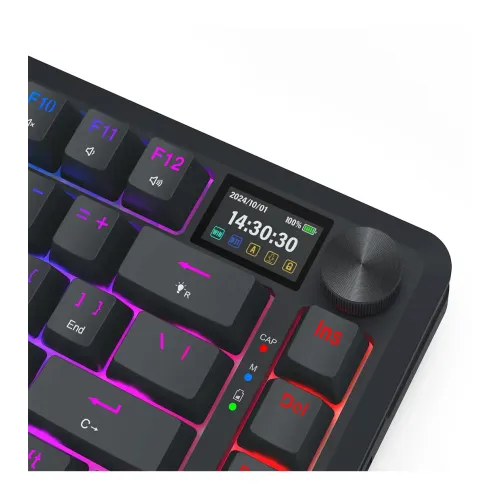 کیبورد گیمینگ ردراگون Redragon Flekact K708 Pro Black RGB کیبورد گیمینگ ردراگون Redragon Flekact K708 Pro Black RGB