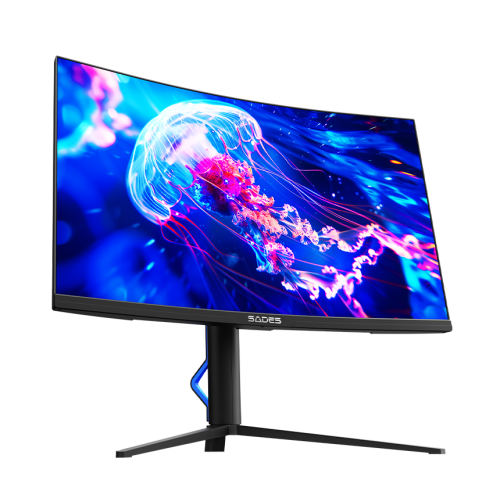 مانیتور گیمینگ سیدس Sades BX-Jellyfish SA-HC03F27B سایز 27 اینچ