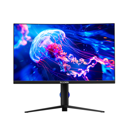 مانیتور گیمینگ سیدس Sades BX-Jellyfish SA-HC03F27B سایز 27 اینچ