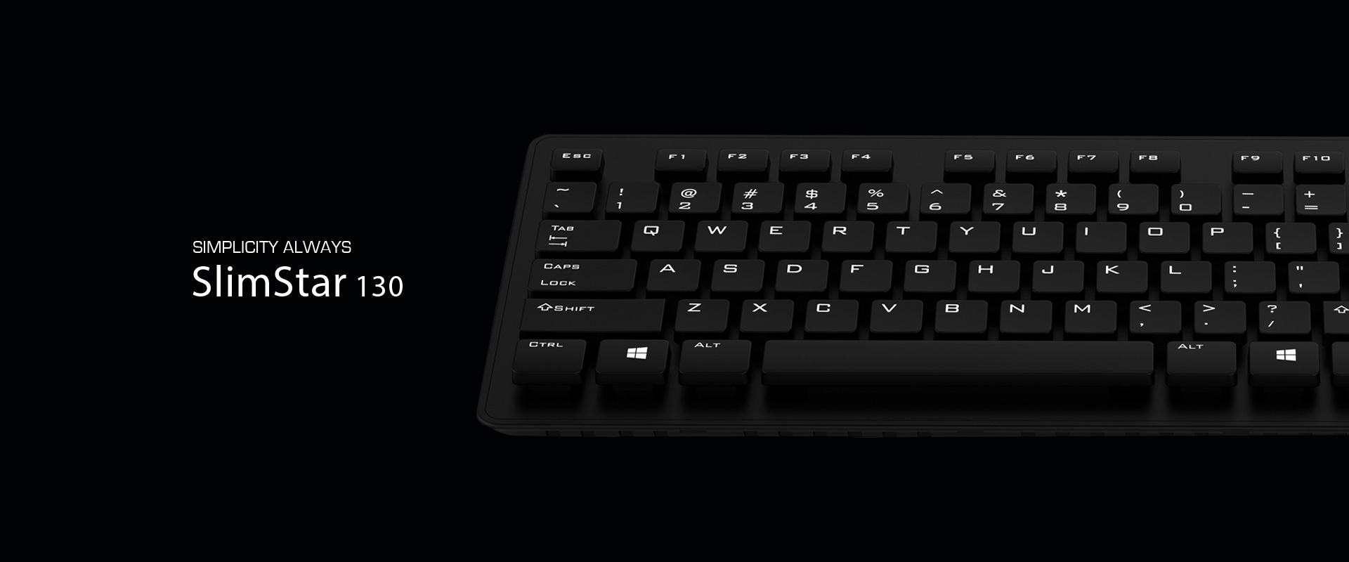 کیبورد اسلیم استار سیمدار جنیوس Keyboard Genius SlimStar-130